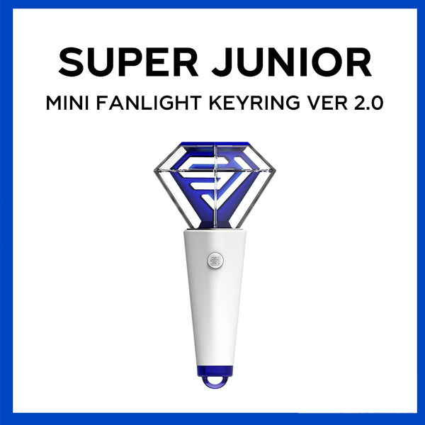 Super Junior - Mini Fanlight Keyring (VER 2.0)