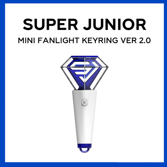 Super Junior - Mini Fanlight Keyring (VER 2.0)