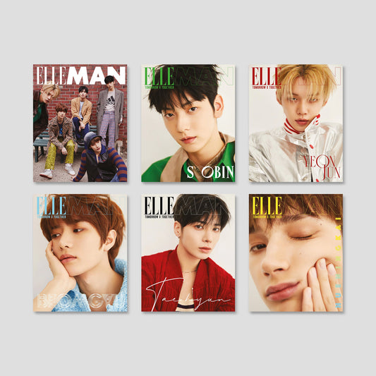 TXT - ELLE Magazine (2022. 03) Book In Book 'ELLE MAN'