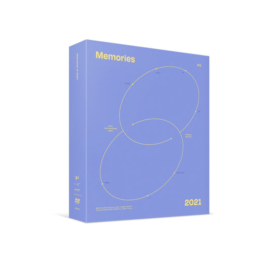 BTS - MEMORIES OF 2021 DVD (2ND PRESS) (Free Shipping Available) [PRE-ORDER]